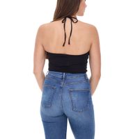 COURSE Women's Crop Top, Stylish Summer Tank Top, 900679 Black