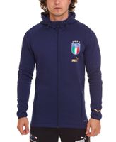 2-pack PUMA FIGC Coach Men's Sweat Jacket Italy Fanwear 767108 13 Dark Blue