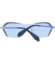Lunettes de soleil femme adidas lunettes de plage avec verres rectangulaires filtre catégorie 2 100% protection UVA et UVB lunettes de vacances EW35 gris/vert ou bleu