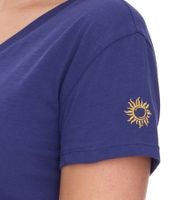 T-shirt femme Les Tropéziennes, chemise simple en coton, chemise à manches courtes 1 112 3340C Marine T-shirt femme Les Tropéziennes, chemise simple en coton, chemise à manches courtes 1 112 3340C Marine