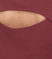 YOU DO YOU Women's Cropped T-Shirt Fitness Top with Back Cut-Out Cotton Shirt Yoga Fashion 905051 Mahogany Brown YOU DO YOU Women's Cropped T-Shirt Fitness Top with Back Cut-Out Cotton Shirt Yoga Fashion 905051 Mahogany Brown