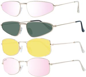 Occhiali da sole da donna MILLNER, filtro di protezione UV 400 al 100%, categoria 3, occhiali da vacanza Hilton o Gatwick in rosa, verde o giallo