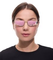 Occhiali da sole da donna MILLNER, filtro di protezione UV 400 al 100%, categoria 3, occhiali da vacanza Hilton o Gatwick in rosa, verde o giallo