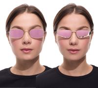 Gafas de sol de mujer MILLNER protección 100% UV 400 filtro categoría 3 gafas de vacaciones Hilton o Gatwick en rosa, verde o amarillo