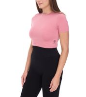 T-shirt court à manches courtes pour femme, motif YOU DO YOU, rose ancien, 9056041 T-shirt court à manches courtes pour femme, motif YOU DO YOU, rose ancien, 9056041