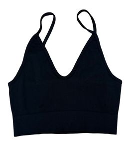 Sujetador deportivo YOU ​​DO YOU para mujer, top deportivo sin costuras, color negro 904951