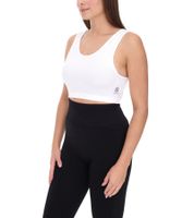 Sujetador deportivo YOU ​​DO YOU para mujer, bustier deportivo, top deportivo sin costuras, sujetador de yoga 904911 Blanco