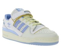 Baskets basses adidas Originals FORUM 84 LG pour homme, style streetwear, chaussures de tous les jours, GZ1893, blanc/bleu