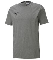 2-Pack Value Pack: PUMA TeamGoal 23 Boys' & Girls' Cotton T-Shirt with Logo Patch, T-Shirt 656709, 33 Gray