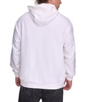 Felpa con cappuccio da uomo SUBLEVEL in cotone con tasche, H10014T21326A, in rosa o bianco