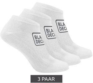 3 Paar BLACK+DECKER Quarter-Socken mit Logo-Details Arbeits-Strümpfe OEKO-TEX Standard 100 Sneaker-Socken BX/OBI1SLCX3BL3942 Weiß 3 Paar BLACK+DECKER Quarter-Socken mit Logo-Details Arbeits-Strümpfe OEKO-TEX Standard 100 Sneaker-Socken BX/OBI1SLCX3BL3942 Weiß