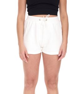 YOU DO YOU Damen Sport-Shorts Sweatpants kurze Baumwoll-Hose Fitness-Shorts Yoga-Mode 905091 Weiß