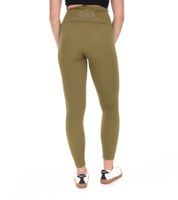YOU DO YOU Damen Leggings modische Fitness-Hose Workout-Hose Sport-Tights High Waist Yoga-Mode 904991 Khaki
