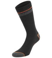 3 Paar BLACK+DECKER Herren Arbeits-Socken mit Cushion Terry Baumwoll-Socken Work-Socken OEKO-TEX Standard 100 BX/OBII in Anthrazit/Schwarz, Schwarz/Meliert oder Schwarz/Grau