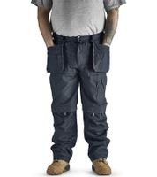 Dickies Eisenhower Herren Arbeits-Hose mit zahlreichen Taschen Arbeitskleidung Work-Wear 300 g/qm EH26800 Schwarz