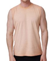 Herren Tank-Top Kurzarm-Shirt schlichtes Sommer Top Baumwoll-Shirt R-15286 Hell-Orange, Weiß, Khaki oder Grau Herren Tank-Top Kurzarm-Shirt schlichtes Sommer Top Baumwoll-Shirt R-15286 Hell-Orange, Weiß, Khaki oder Grau