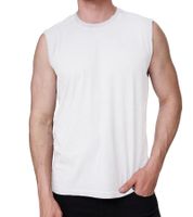 Herren Tank-Top Kurzarm-Shirt schlichtes Sommer Top Baumwoll-Shirt R-15286 Hell-Orange, Weiß, Khaki oder Grau Herren Tank-Top Kurzarm-Shirt schlichtes Sommer Top Baumwoll-Shirt R-15286 Hell-Orange, Weiß, Khaki oder Grau