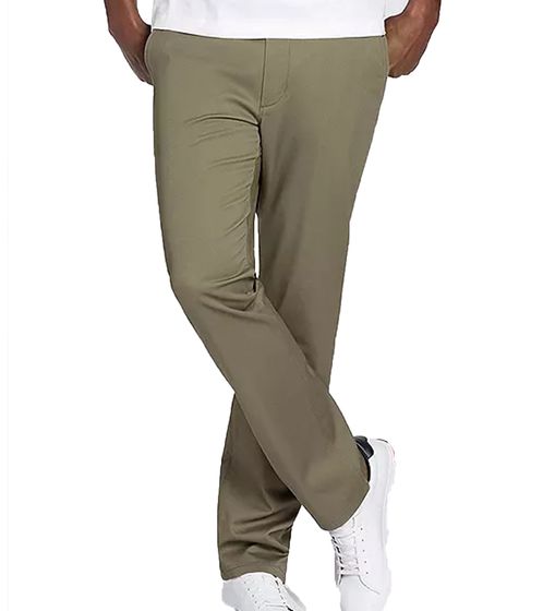 Pantaloni chino da uomo KangaROOS, pantaloni in cotone con tasche, pantaloni da lavoro a gamba dritta, 49831566, verde scuro