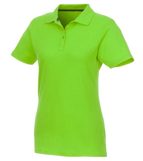 ELEVATE Helios Women's Polo Shirt, Cotton Pique Knit, 180 g/m², 3810768, Apple Green