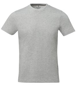ELEVATE Nanaimo T-shirt da uomo in cotone sostenibile 160 g/m2 Maglietta intima basic 3801190 Grigio
