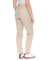 LAFONT 1844 Pantalón de mujer ergonómico de tejido con contenido de algodón, pantalón de trabajo con cinco bolsillos, 82070310 Beige