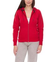 Sweat-shirt à capuche femme Elevate Arora 300 g/m² en coton uni 3821225 Rouge