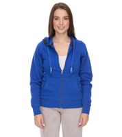 Sudadera con capucha para mujer Elevate Arora, algodón liso de 300 g/m², tipo chaqueta, tipo jersey, 3821244 Azul