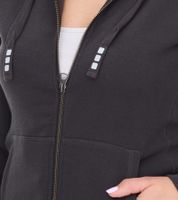 Sweat-shirt à capuche femme Elevate Arora 300 g/m² en coton uni 3821295 Gris foncé Sweat-shirt à capuche femme Elevate Arora 300 g/m² en coton uni 3821295 Gris foncé