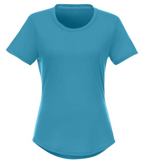 ELEVATE Jade Women's T-Shirt, Sustainable Short-Sleeved Shirt, 160 g/m² Basic Shirt, Undershirt, 3750143 Light Blue