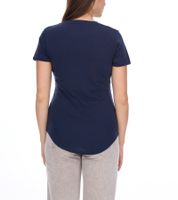 ELEVATE Jade Damen T-Shirt nachhaltiges Kurzarm-Shirt 160 g/m2 Basic-Shirt Unterzieh-Shirt 3750149 Navy