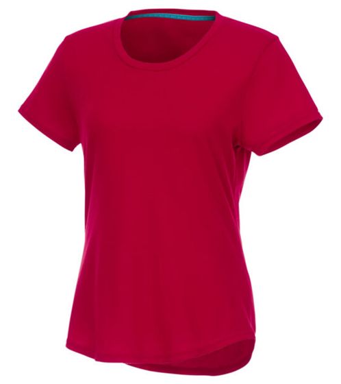 ELEVATE Jade Women's T-Shirt, Sustainable Short-Sleeved Shirt, 160 g/m² Basic Shirt, Undershirt, 3750125 Red