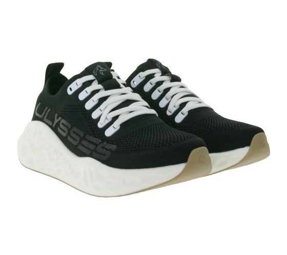 ULYSSES Honi Trail Running Shoes with Adaptive Running System, Sneaker Running Shoes HN-999000, Black