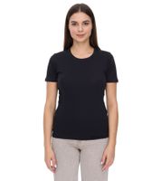 ELEVATE Heros Damen T-Shirt schlichtes Baumwoll-Shirt 150 g/m2 Basic-Shirt Unterzieh-Shirt 3802999 Schwarz