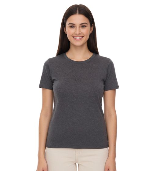 ELEVATE Heros Women's T-Shirt, Plain Cotton Shirt, 150 g/m², Basic Shirt, Undershirt, 3802998 Dark Gray