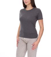 ELEVATE Heros Women's T-Shirt, Plain Cotton Shirt, 150 g/m², Basic Shirt, Undershirt, 3802998 Dark Gray