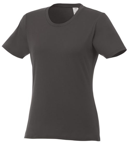 T-shirt da donna ELEVATE Heros, maglietta in cotone tinta unita, 150 g/m2, maglietta basic, canottiera, 3802989, grigio scuro