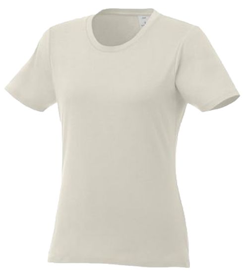 ELEVATE Heros Damen T-Shirt schlichtes Baumwoll-Shirt 150 g/m2 Basic-Shirt Unterzieh-Shirt 3802990 Beige