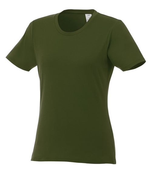 T-shirt da donna ELEVATE Heros, in cotone tinta unita, 150 g/m2, basic, canottiera, 3802970, verde scuro