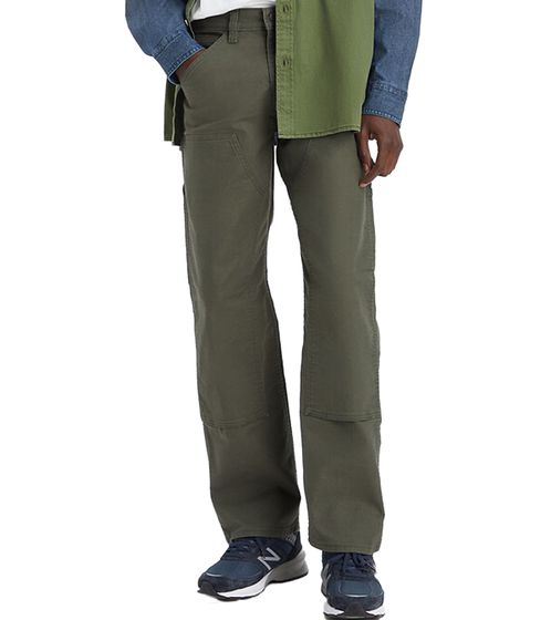 Jean Levi's Workwear 565 à double genou pour homme, pantalon de travail extensible en coton, kaki, 58811065