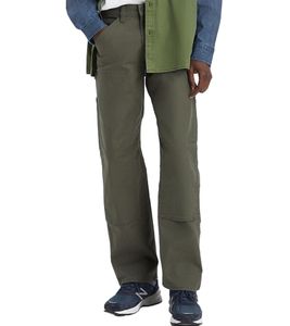 LEVI'S Workwear 565 Jeans a doppio ginocchio da uomo, pantaloni da lavoro elasticizzati, pantaloni in cotone 58811065, cachi