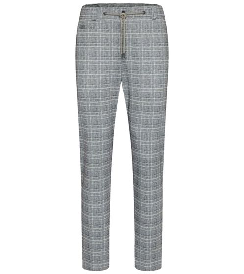 Pantalon chino Bugatti pour homme, pantalon de loisirs tendance à carreaux 51733142 gris/noir/blanc
