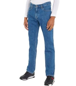 TOMMY JEANS Jean droit pour homme Jean élégant en coton Pantalon en denim 60453210 Bleu