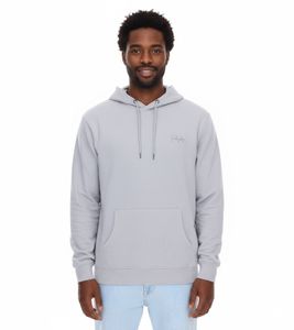 PLAYBOY Men's Cotton Pullover Long-Sleeved Hoodie pe10146337 Gray
