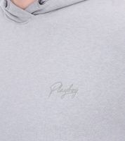Sweat à capuche à manches longues en coton pour homme Playboy pe10146337 Gris