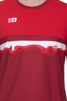 Camiseta de entrenamiento sostenible para hombre TAHI de OCEAN FABRICS, paquete de 2, con inserciones de malla. Camiseta de fitness. Camiseta de manga corta OUT-M-1021-OTW. Rojo, azul, negro, verde o blanco.