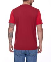 Camiseta de entrenamiento sostenible para hombre TAHI de OCEAN FABRICS, paquete de 2, con inserciones de malla. Camiseta de fitness. Camiseta de manga corta OUT-M-1021-OTW. Rojo, azul, negro, verde o blanco.