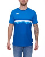 Camiseta de entrenamiento sostenible para hombre TAHI de OCEAN FABRICS, paquete de 2, con inserciones de malla. Camiseta de fitness. Camiseta de manga corta OUT-M-1021-OTW. Rojo, azul, negro, verde o blanco.
