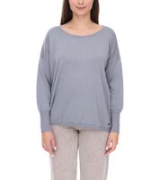 vestino Women's Crew Neck Sweatshirt, Casual Sweater, 901038 Gray