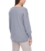 vestino Women's Crew Neck Sweatshirt, Casual Sweater, 901038 Gray