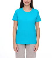 ELEVATE Heros Women's T-Shirt, Plain Cotton T-Shirt, 150 g/m² Basic T-Shirt, Undershirt, Dark Green, Dark Gray, Heather Dark Gray, Black, Beige, Apple Green, or Light Blue
